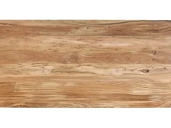 Stoły*KARE Design Stół Symphony 160x80 Cm Akacja Nogi Chromowe