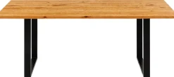 Stoły*KARE Design Stół Symphony 180x90 Cm Dąb - Nogi Czarne