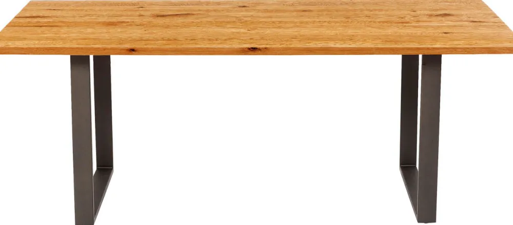 Stoły*KARE Design Stół Symphony 160x80 Cm Dąb - Nogi Stalowe