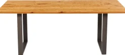 Stoły*KARE Design Stół Symphony 180x90 Cm Dąb - Nogi Stalowe