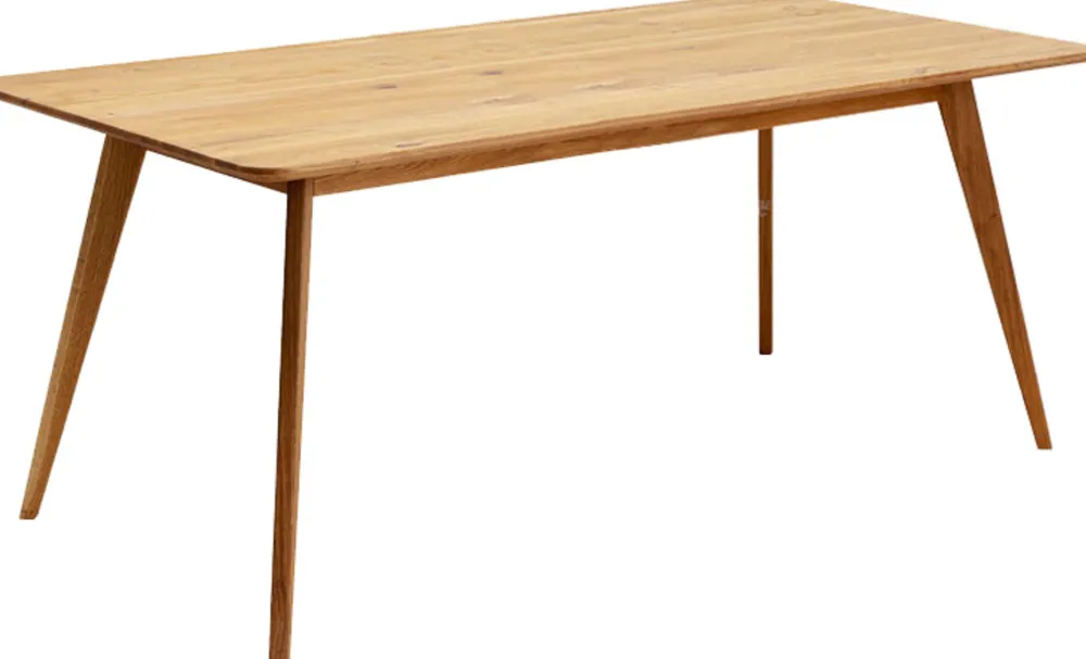 Stoły*KARE Design Stół Z Drewna Dębowego Blat Prostokątny 180x90 Cm