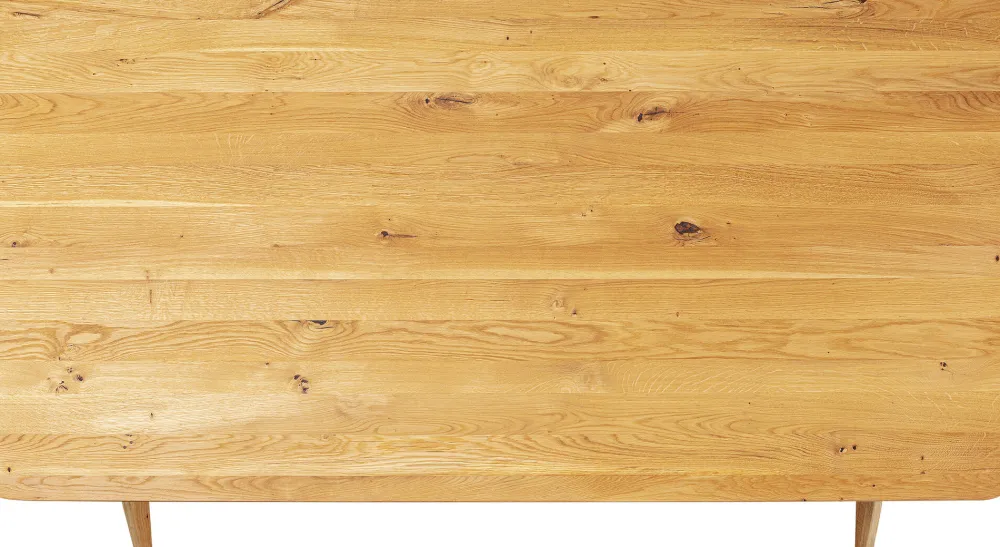 Stoły*KARE Design Stół Z Drewna Dębowego Blat Prostokątny 160x90 Cm