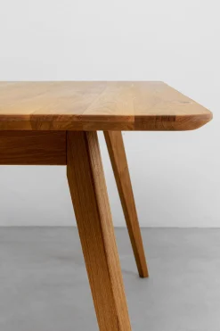 Stoły*KARE Design Stół Z Drewna Dębowego Blat Prostokątny 160x90 Cm