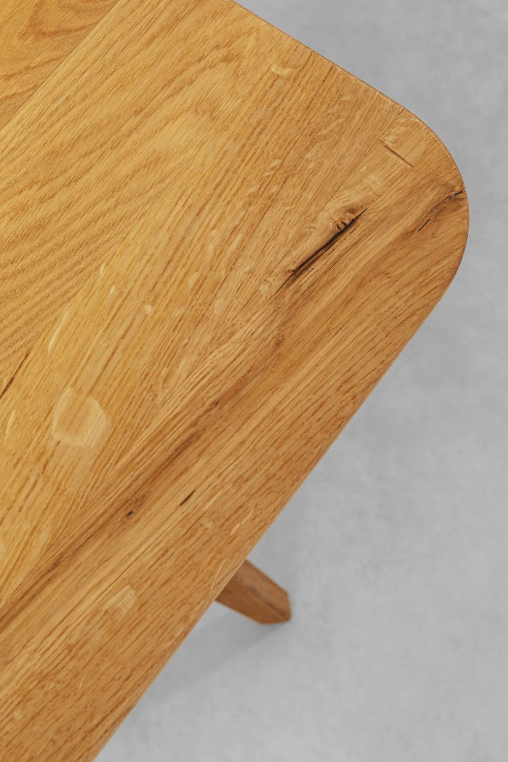 Stoły*KARE Design Stół Z Drewna Dębowego Blat Prostokątny 160x90 Cm