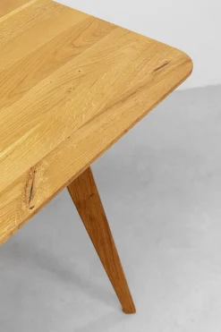 Stoły*KARE Design Stół Z Drewna Dębowego Blat Prostokątny 200x90 Cm