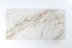 Stoły*KARE Design Stół Z Kamionkowym Blatem 180x90 Cm Nogi Czarne
