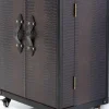 Barki*KARE Design Szafa Barowa Colonial 66x83 Cm Ciemnobrązowa