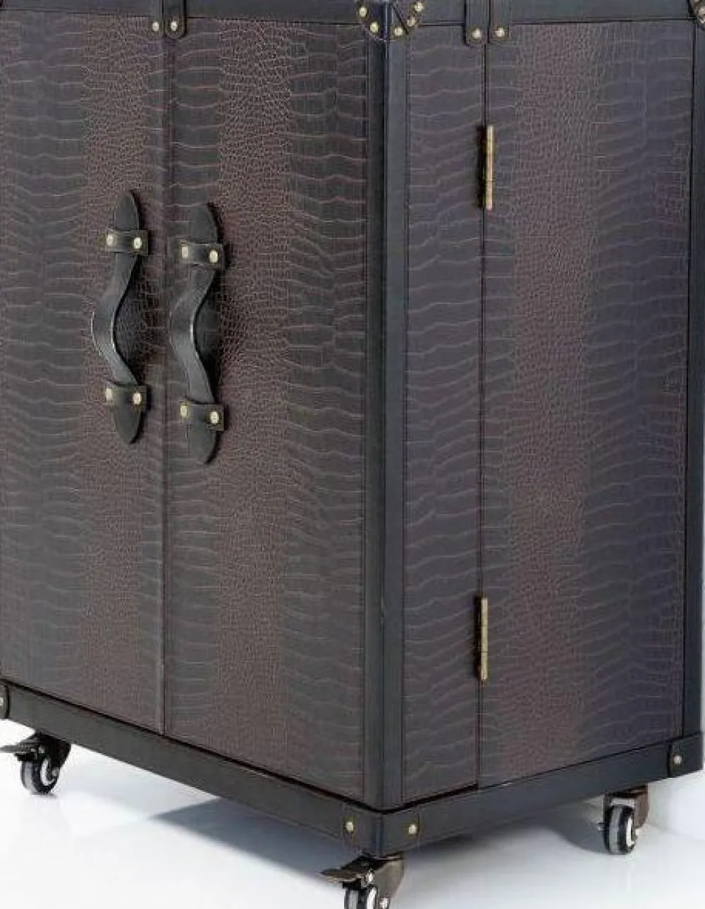 Barki*KARE Design Szafa Barowa Colonial 66x83 Cm Ciemnobrązowa
