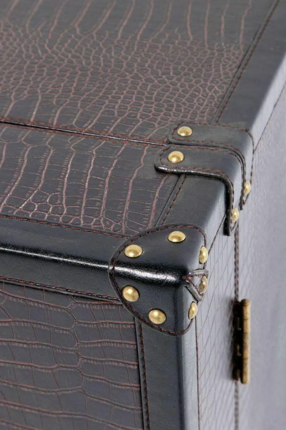 Barki*KARE Design Szafa Barowa Colonial 66x83 Cm Ciemnobrązowa