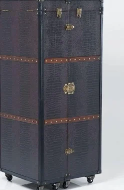 Szafy*KARE Design Szafa Barowa Colonial 60x153 Cm Ciemnobrązowa