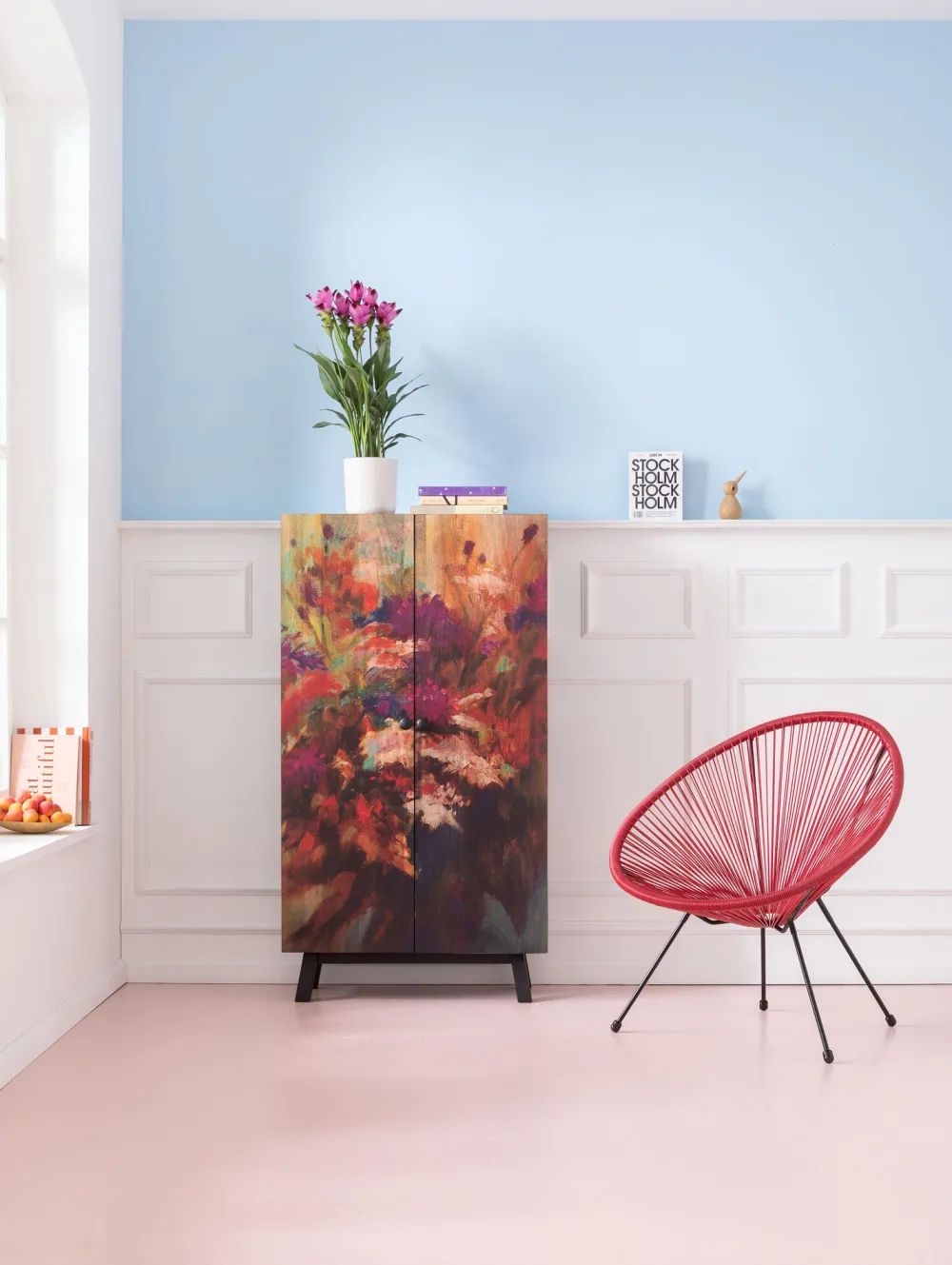 Szafy*KARE Design Szafa Fleur 76x140 Cm Kolorowa