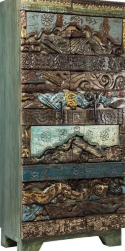 Szafy*KARE Design Szafa Shanti Surprise Puzzle 85x180 Cm Kolorowa