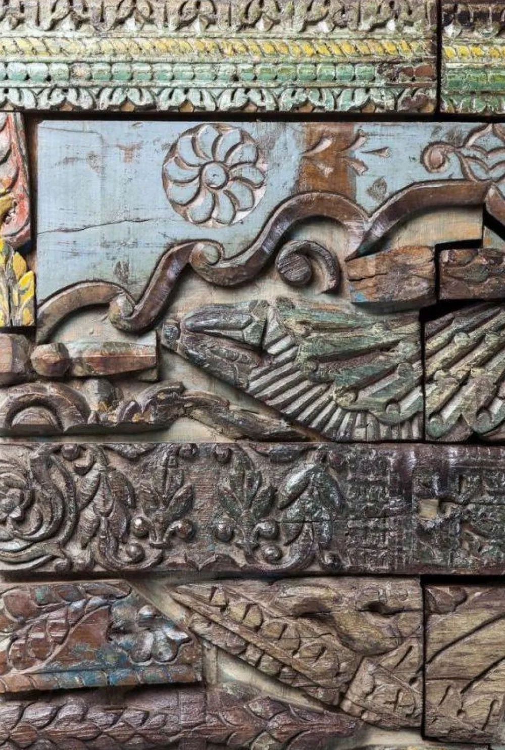 Szafy*KARE Design Szafa Shanti Surprise Puzzle 85x180 Cm Kolorowa