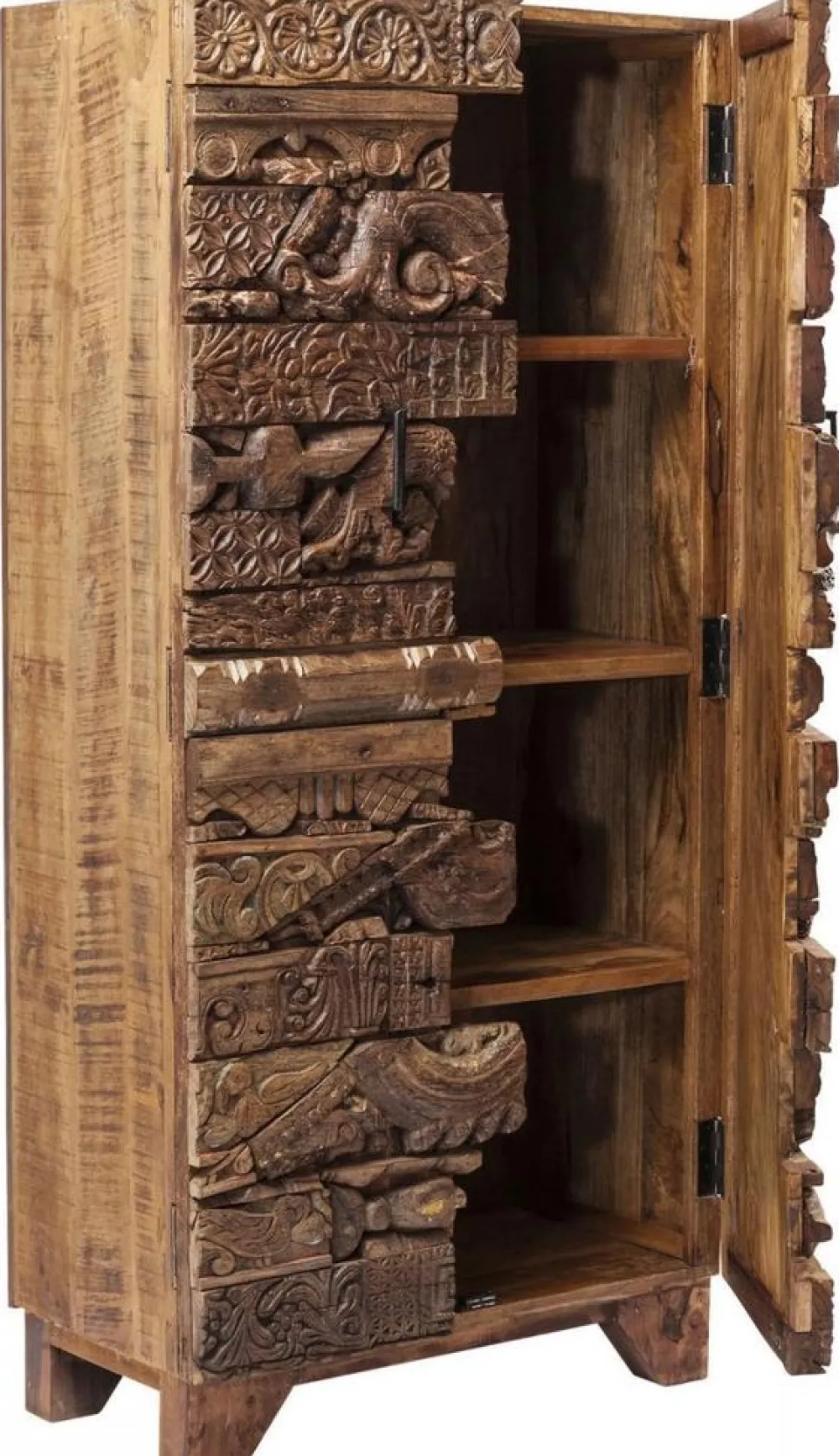 Szafy*KARE Design Szafa Shanti Surprise Puzzle 85x180 Cm Drewniana