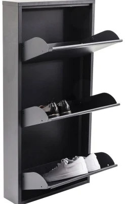 Szafki Na Buty*KARE Design Szafka Na Buty Caruso MO 50x103 Cm Antracytowa