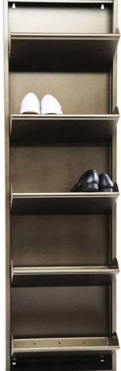 Szafki Na Buty*KARE Design Szafka Na Buty Caruso MO 50x170 Cm Brązowa