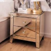 Szafki Nocne*KARE Design Szafka Nocna Luxury Gold 2 49x50 Cm Szampańska