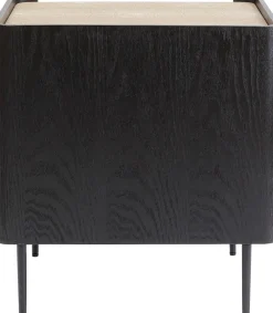 Szafki Nocne*KARE Design Szafka Nocna Milano 56x62 Cm Ciemnobrązowa