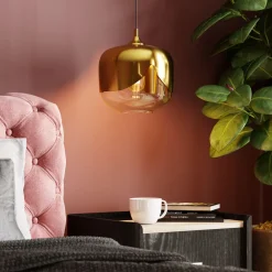 Szafki Nocne*KARE Design Szafka Nocna Milano 56x62 Cm Ciemnobrązowa