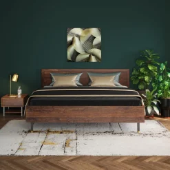 Szafki Nocne*KARE Design Szafka Nocna Ravello 50x40 Cm Mango Brązowa