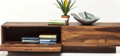 Szafki Rtv*KARE Design Szafka RTV Authentico 150x35 Cm Drewniana