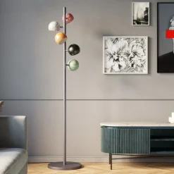 Szafki Rtv*KARE Design Szafka RTV Glenn 150x54 Cm Biało-szara