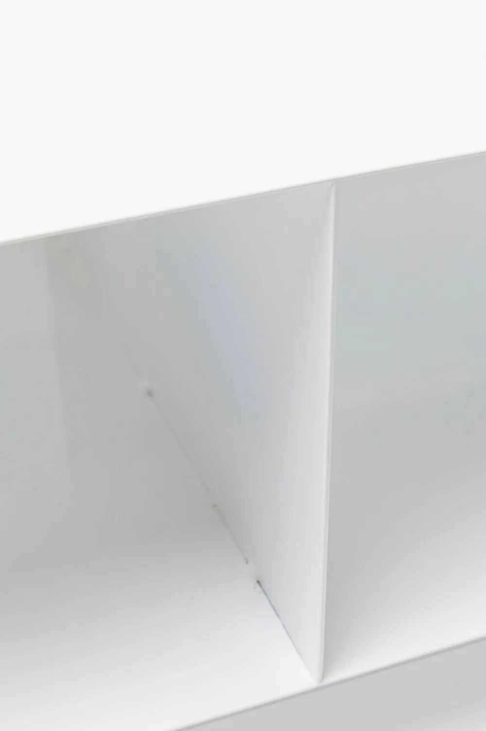 Szafki Rtv*KARE Design Szafka RTV Lounge 90x30 Cm Biała
