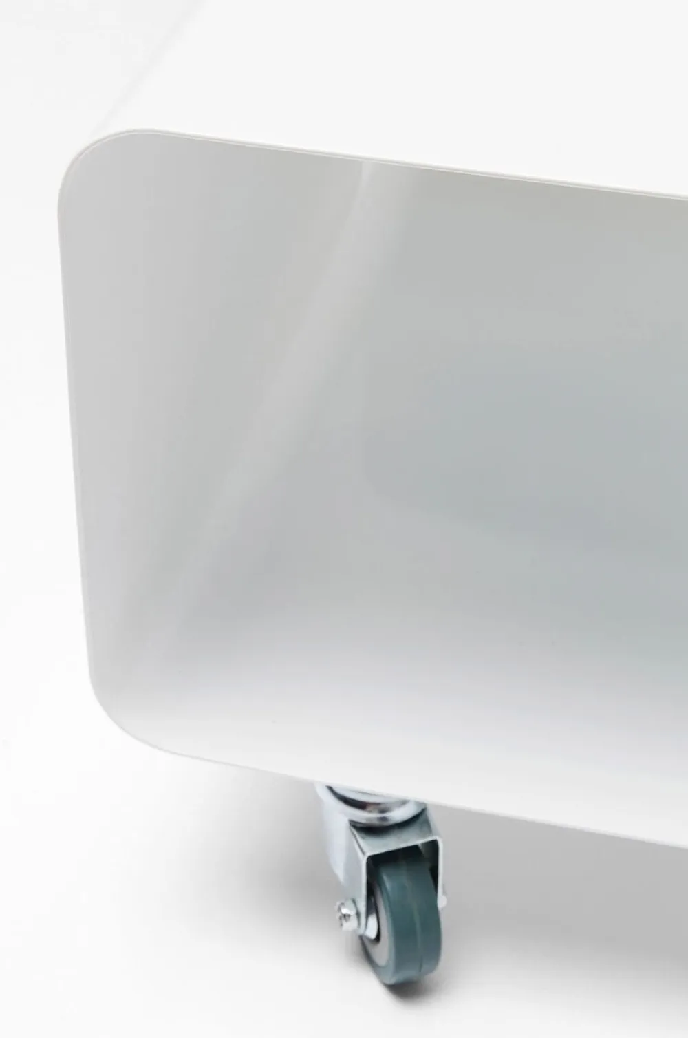 Szafki Rtv*KARE Design Szafka RTV Lounge 90x30 Cm Biała