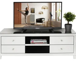 Szafki Rtv*KARE Design Szafka RTV Luxury 140x50 Cm Lustrzana
