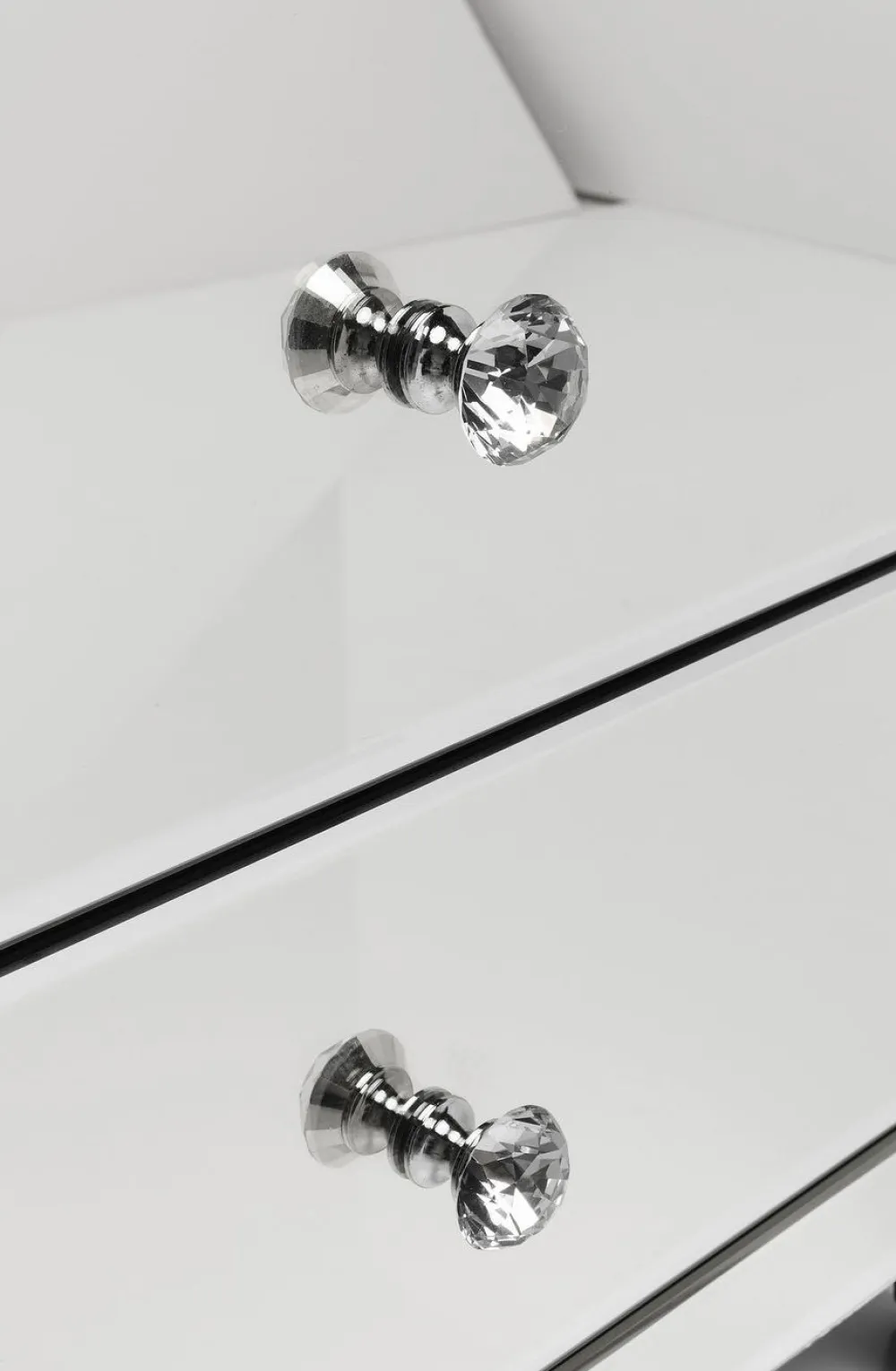 Szafki Rtv*KARE Design Szafka RTV Luxury 140x50 Cm Lustrzana