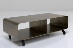 Szafki Rtv*KARE Design Szafka RTV M Mobil 90x30 Cm Brązowa