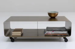 Szafki Rtv*KARE Design Szafka RTV M Mobil 90x30 Cm Brązowa