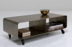 Szafki Rtv*KARE Design Szafka RTV M Mobil 90x30 Cm Brązowa