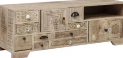 Szafki Rtv*KARE Design Szafka RTV Puro 125x45 Cm Naturalna