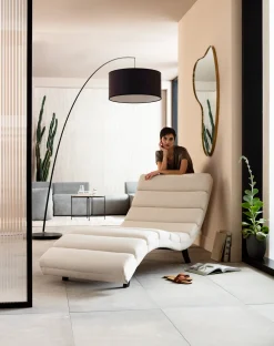 Szezlongi*KARE Design Szezlong Balou 190x89 Cm Kremowy