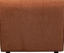 Szezlongi|Sofy Modułowe*KARE Design Szezlong - Moduł Pikowany Brązowy 90x147 Cm