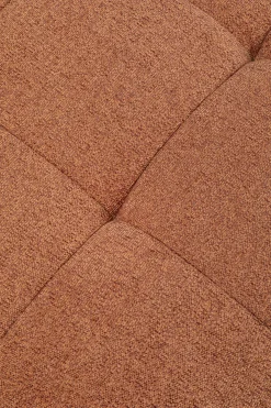 Szezlongi|Sofy Modułowe*KARE Design Szezlong - Moduł Pikowany Brązowy 90x147 Cm