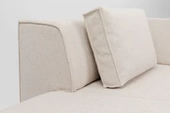 Szezlongi|Sofy Modułowe*KARE Design Szezlong Tapicerowany Kremowy Moduł Lewy 182x118 Cm