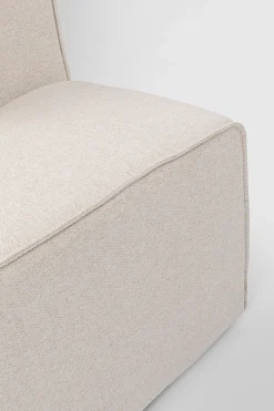 Szezlongi|Sofy Modułowe*KARE Design Szezlong Tapicerowany Kremowy Moduł Lewy 182x118 Cm