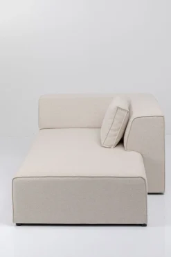 Szezlongi|Sofy Modułowe*KARE Design Szezlong Tapicerowany Moduł Kremowy Prawy 182x118 Cm