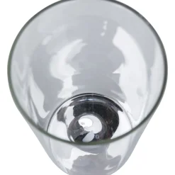 Szklanki*KARE Design Szklanka Electra 520 Ml Transparentna - Spód Srebrny