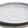 Zastawa Stołowa*KARE Design Taca Elio Ø39 Cm Aluminium I Szkło