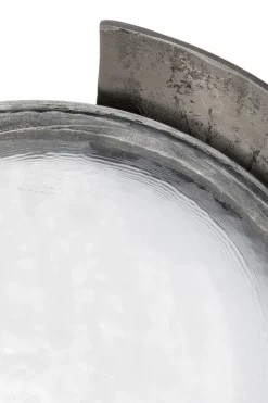 Zastawa Stołowa*KARE Design Taca Elio Ø39 Cm Aluminium I Szkło