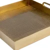 Zastawa Stołowa*KARE Design Taca Serpente 42x41 Cm Złota