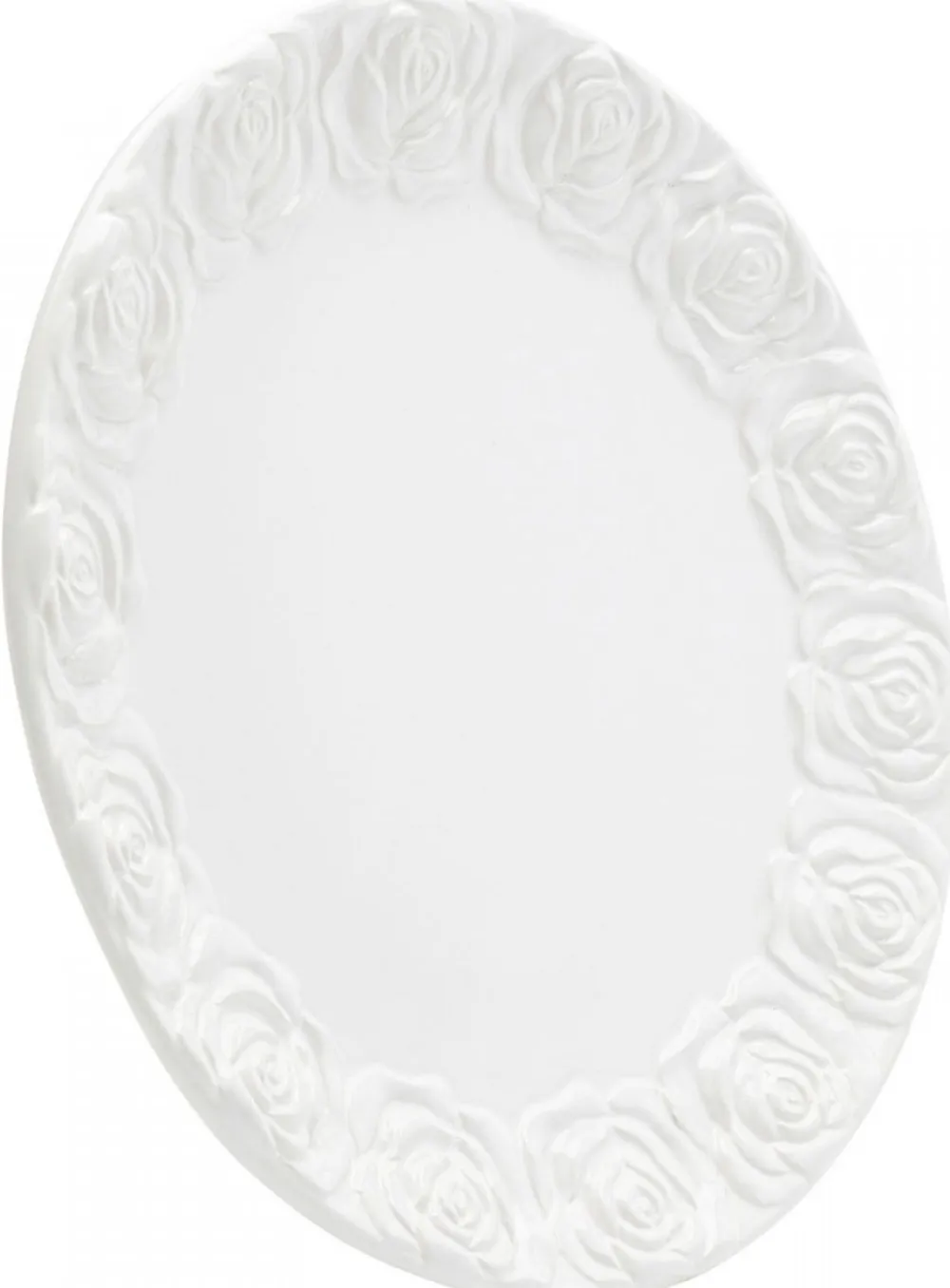 Zastawa Stołowa|Talerze*KARE Design Talerz Do Serwowania Rosa Ø35 Cm Biały