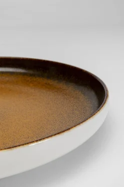 Zastawa Stołowa|Talerze*KARE Design Talerz Do Serwowania Zółty Porcelana Ø30 Cm