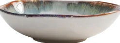 Zastawa Stołowa|Talerze*KARE Design Talerz Głęboki Organic ∅20 Cm Biało-niebieski