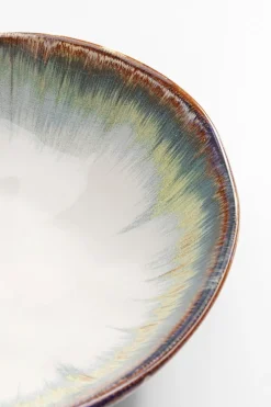 Zastawa Stołowa|Talerze*KARE Design Talerz Głęboki Organic ∅20 Cm Biało-niebieski