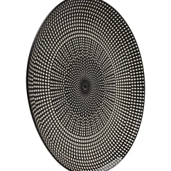 Zastawa Stołowa|Talerze*KARE Design Talerz Gwayi Czarno-biały Ø21 Cm