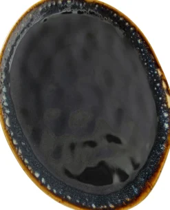 Zastawa Stołowa|Talerze*KARE Design Talerz Obiadowy Kamionkowy Ciemnoniebieski Ø26 Cm